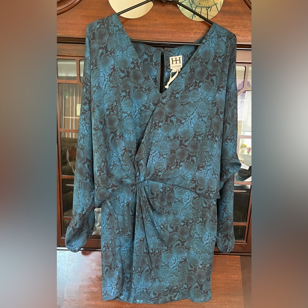 Haute Hippie: NWOT Snakeskin-patterned Dress 🐍